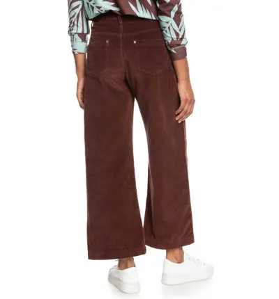 Pantalón ROXY de pana para Mujer SURF ON CLOUD CORD Ref.ERJNP03523 (RSY0) color marrón
