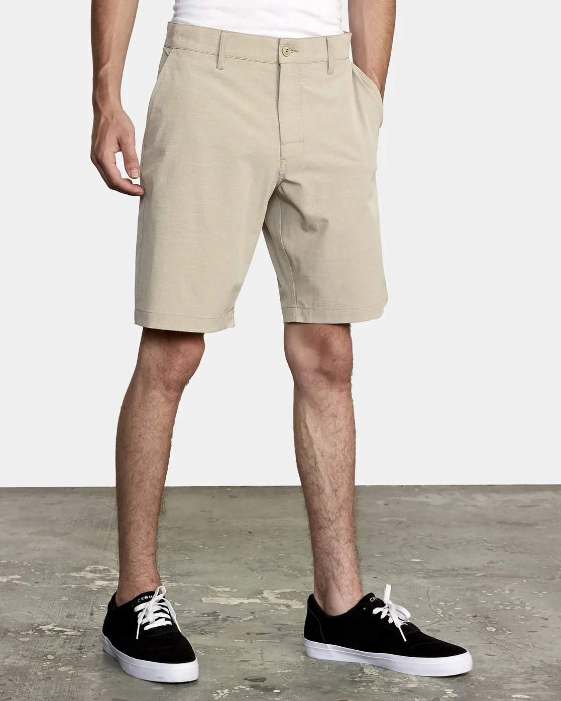 Pantalón RVCA corto HÍBRIDO / BAÑADOR DE SURF para Hombre BALANCE 20″ KHAKI (0033) Ref. N1WKRKRVP9 beig