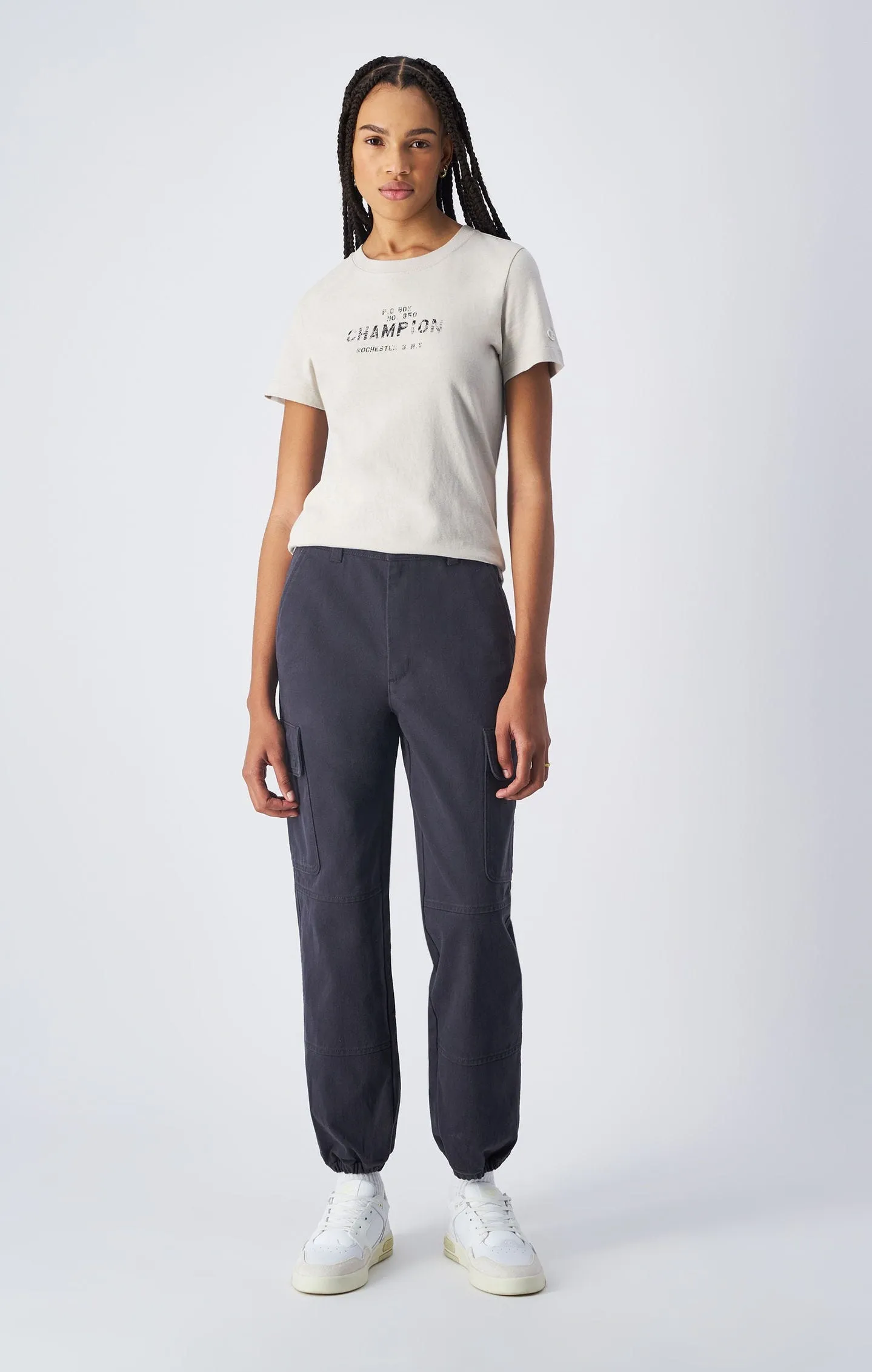 Pantalón tipo cargo de algodón orgánico