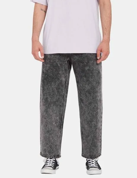 PANTALóN VOLCOM BILLOW TAPERED  LIGHT ACID BLACK