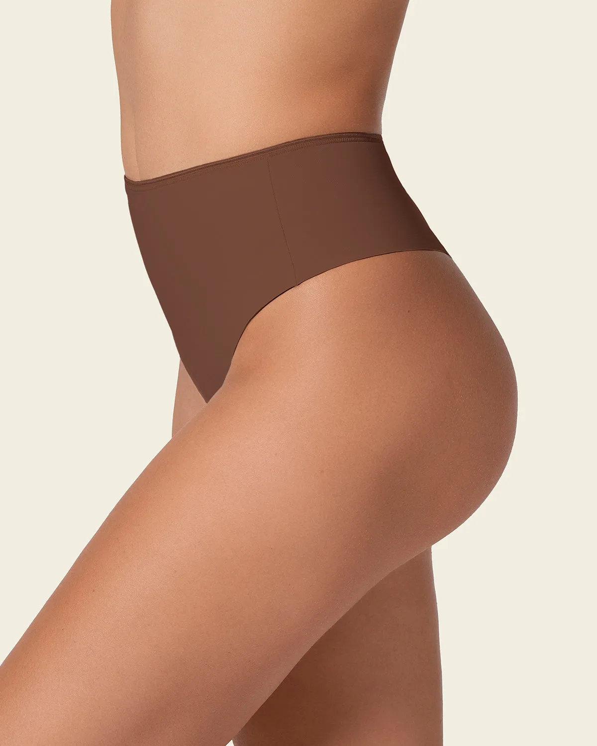 Panty faja brasilera de compresión fuerte tiro alto