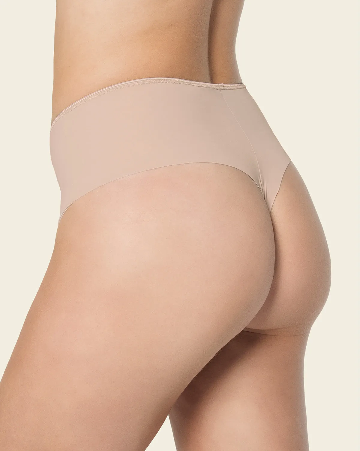 Panty faja brasilera de compresión fuerte tiro alto