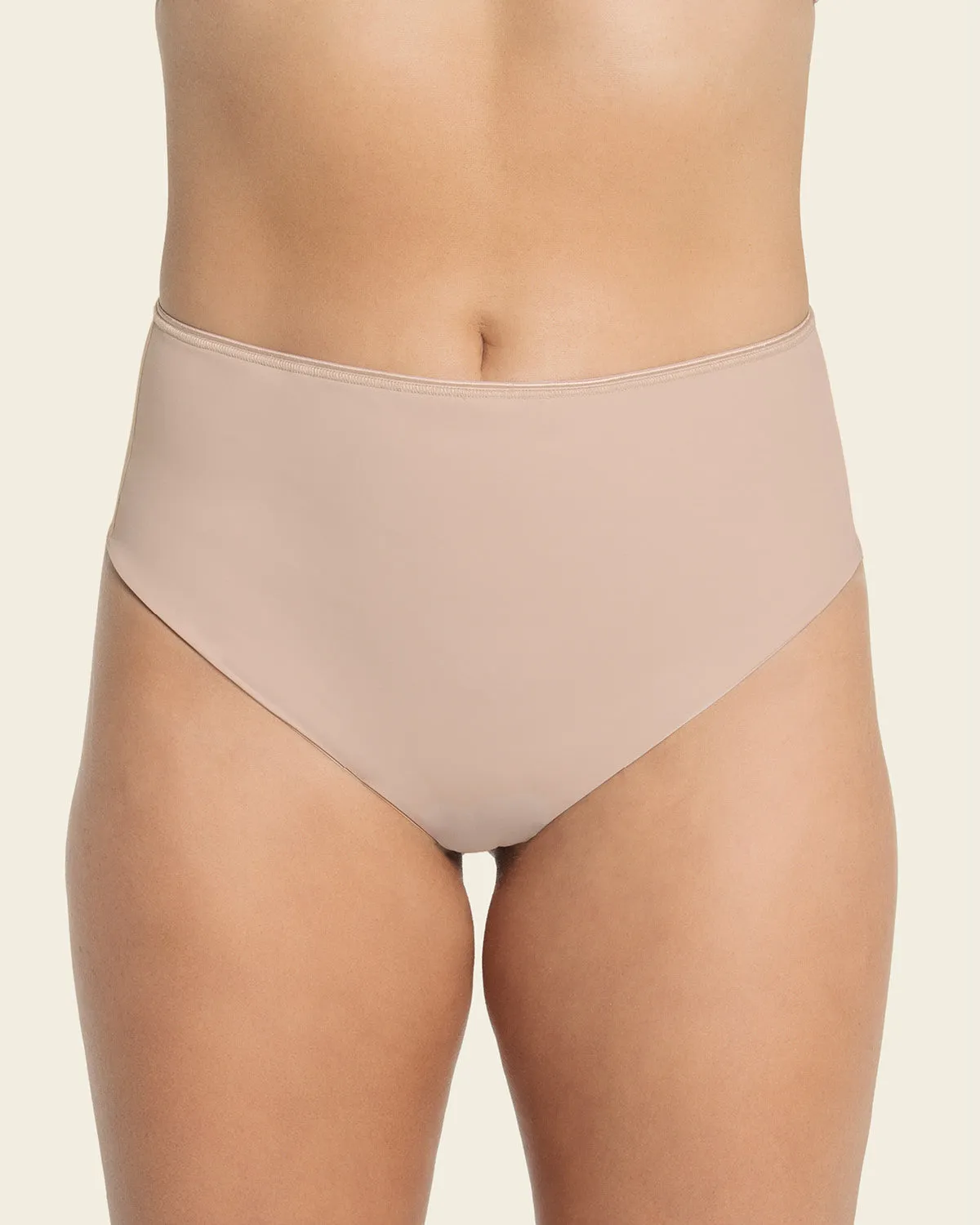 Panty faja brasilera de compresión fuerte tiro alto