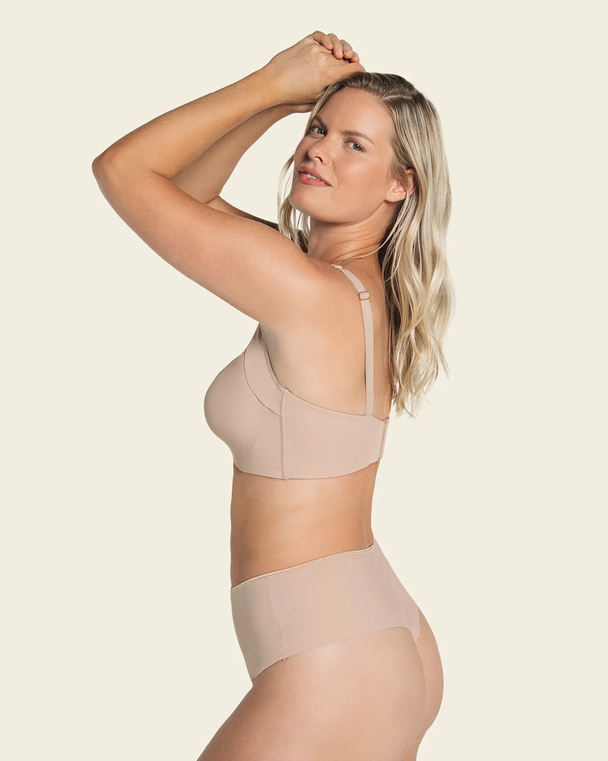 Panty faja brasilera de compresión fuerte tiro alto