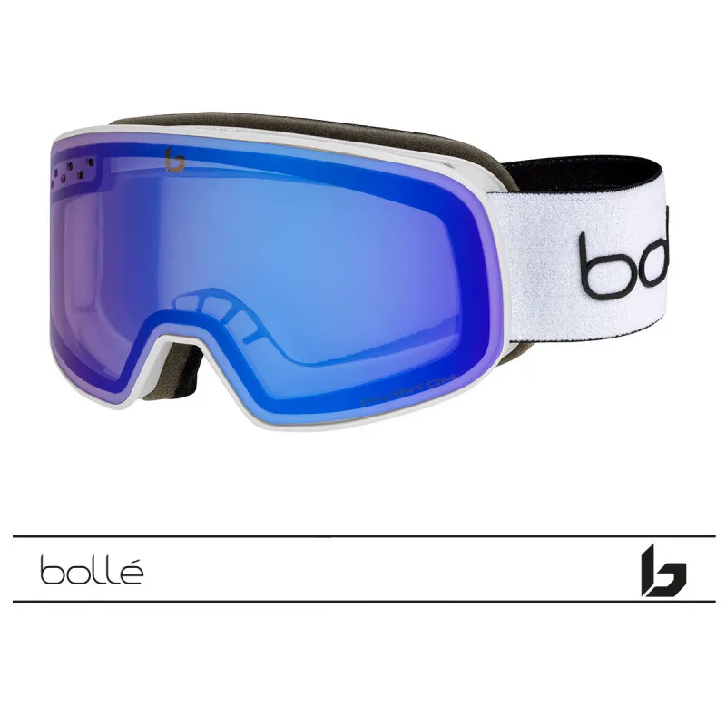 PASAMONTAñAS BOLLé NEVADA PEQUEñO (BLANCO MATE  CAT 1 A 3)