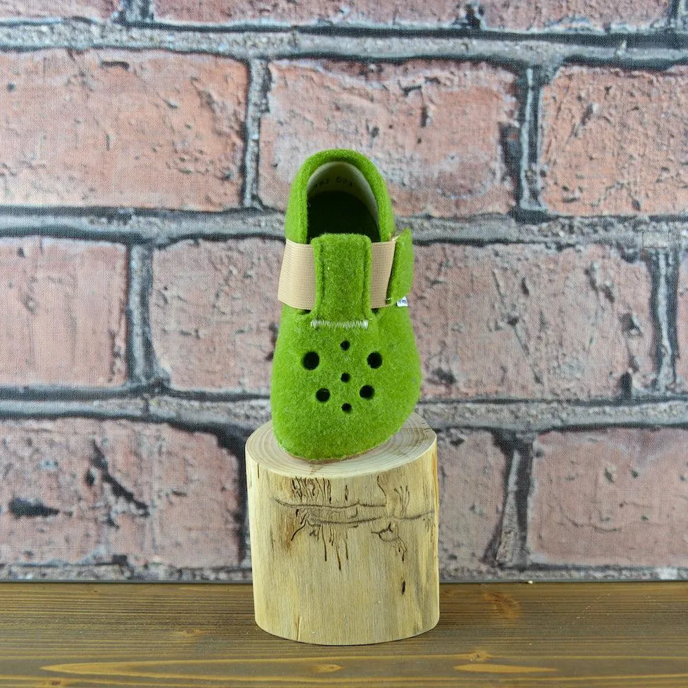 PEGRES  BF04  ZAPATILLAS DE CASA BAREFOOT  VERDE