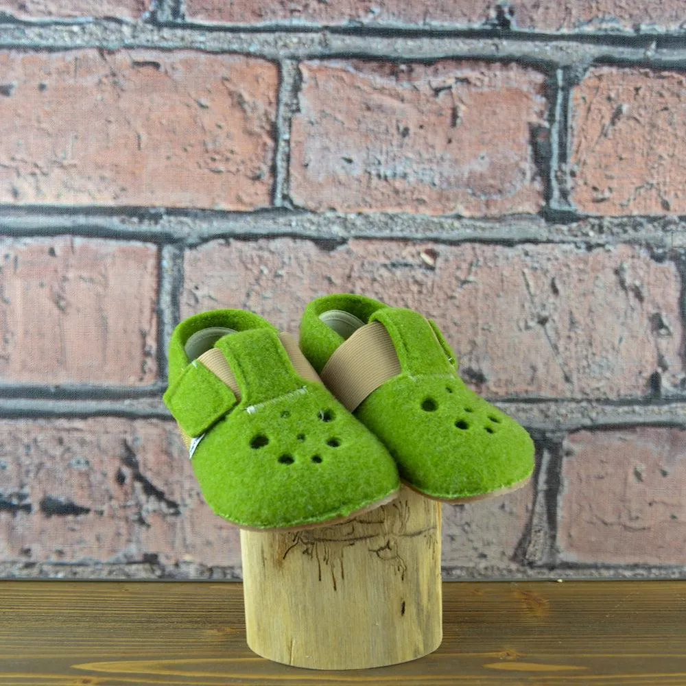 PEGRES  BF04  ZAPATILLAS DE CASA BAREFOOT  VERDE