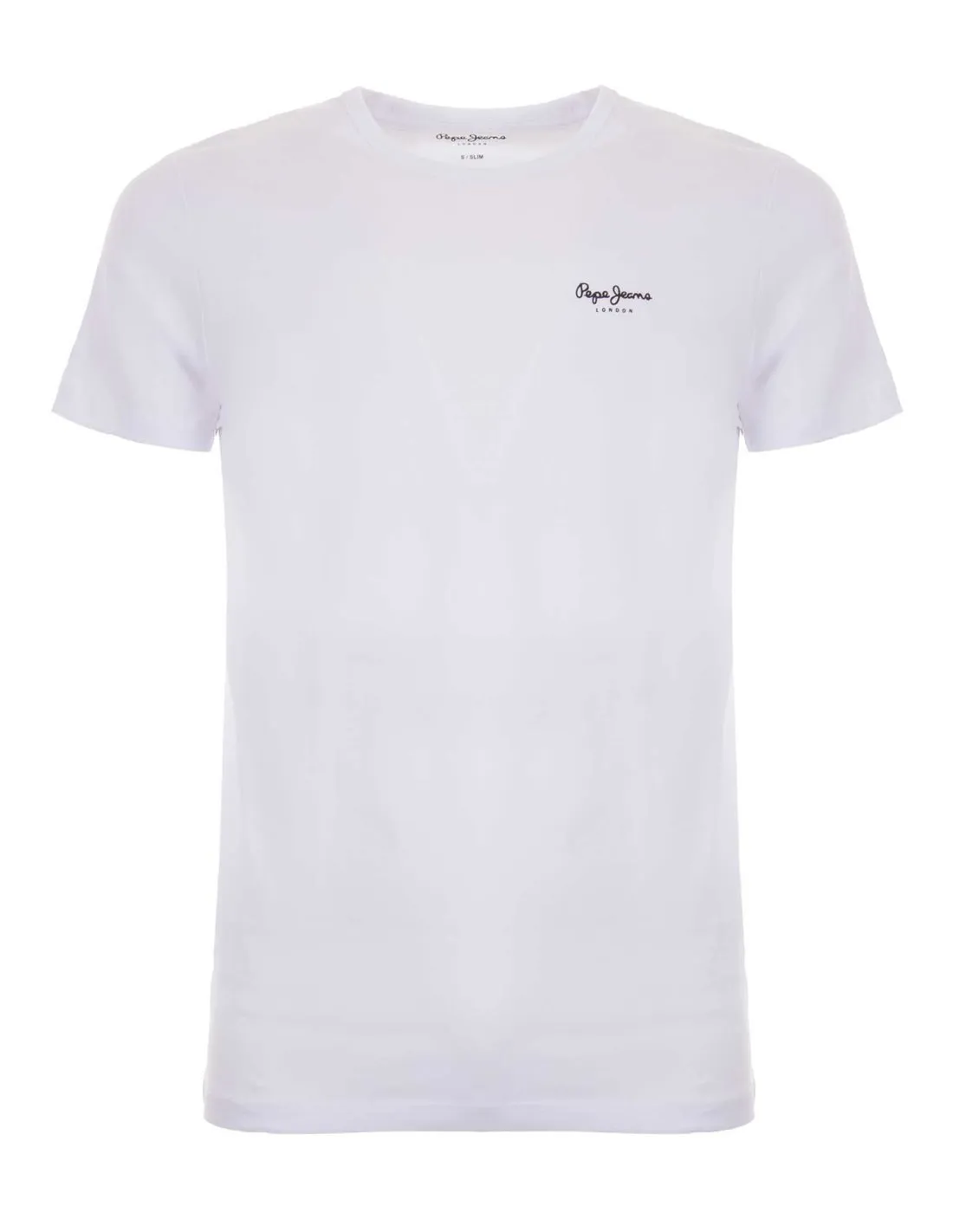 PEPE JEANS  CAMISETA BLANCA ORIGINAL BASIC 3 N PM508212 HOMBRE