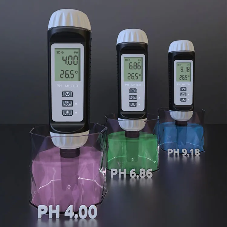 PHMETRO, MEDIDOR DE PH Y TEMPERATURA PORTáTIL, YW612