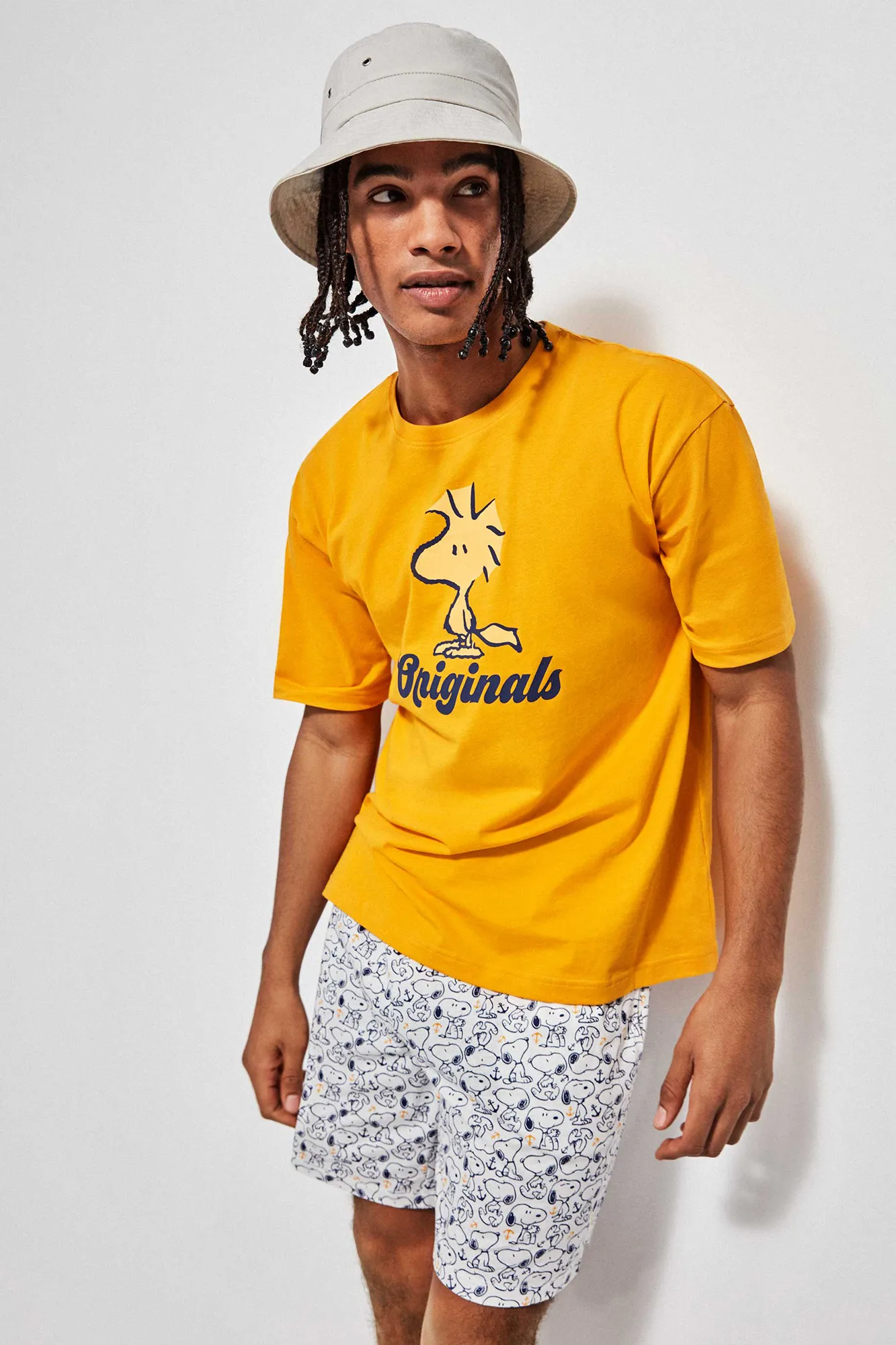 Pijama hombre estampado Snoopy