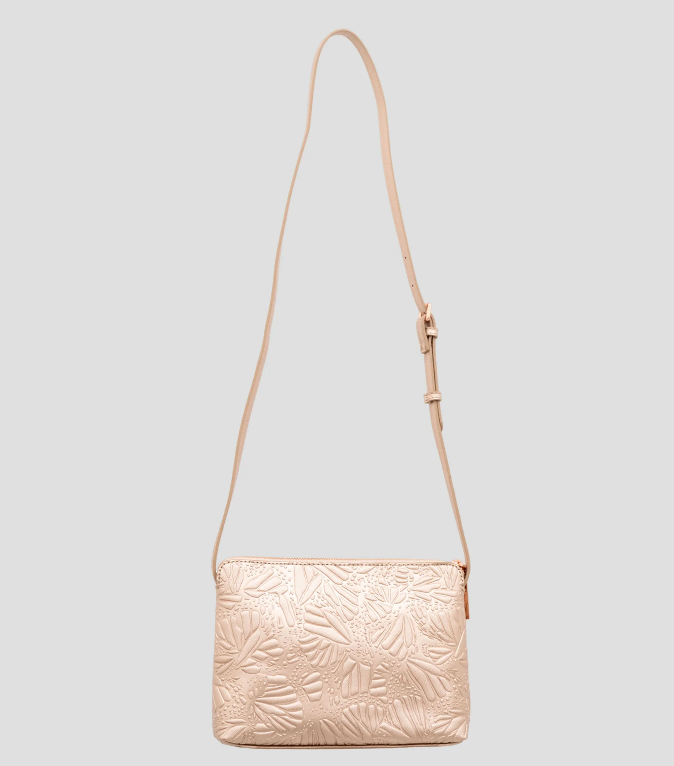 Pineda Covalin Bolso crossbody rosa Yaakun con mariposas Mujer