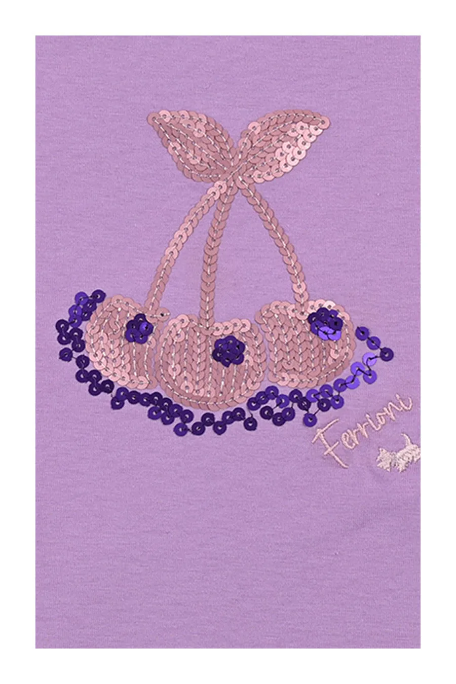 Playera Cerezas Manga Corta