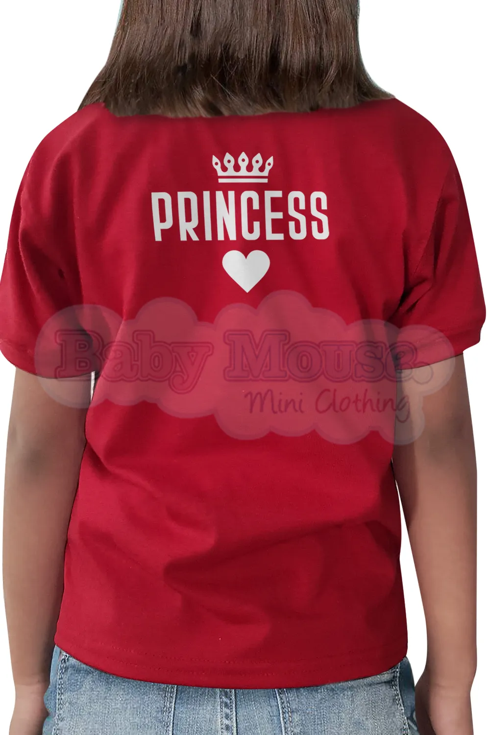 Playera tipo polo Bebé y Nia. Princess