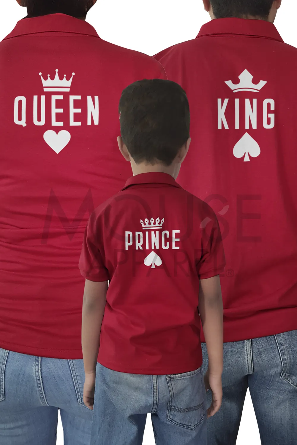 Playera tipo polo Bebé y Nio. Prince