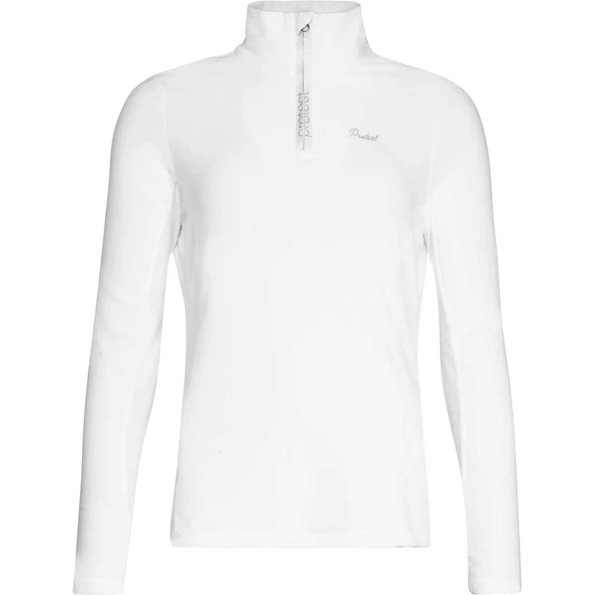Polar Mujer Mutez 1/4 Zip Top Protest Blanco