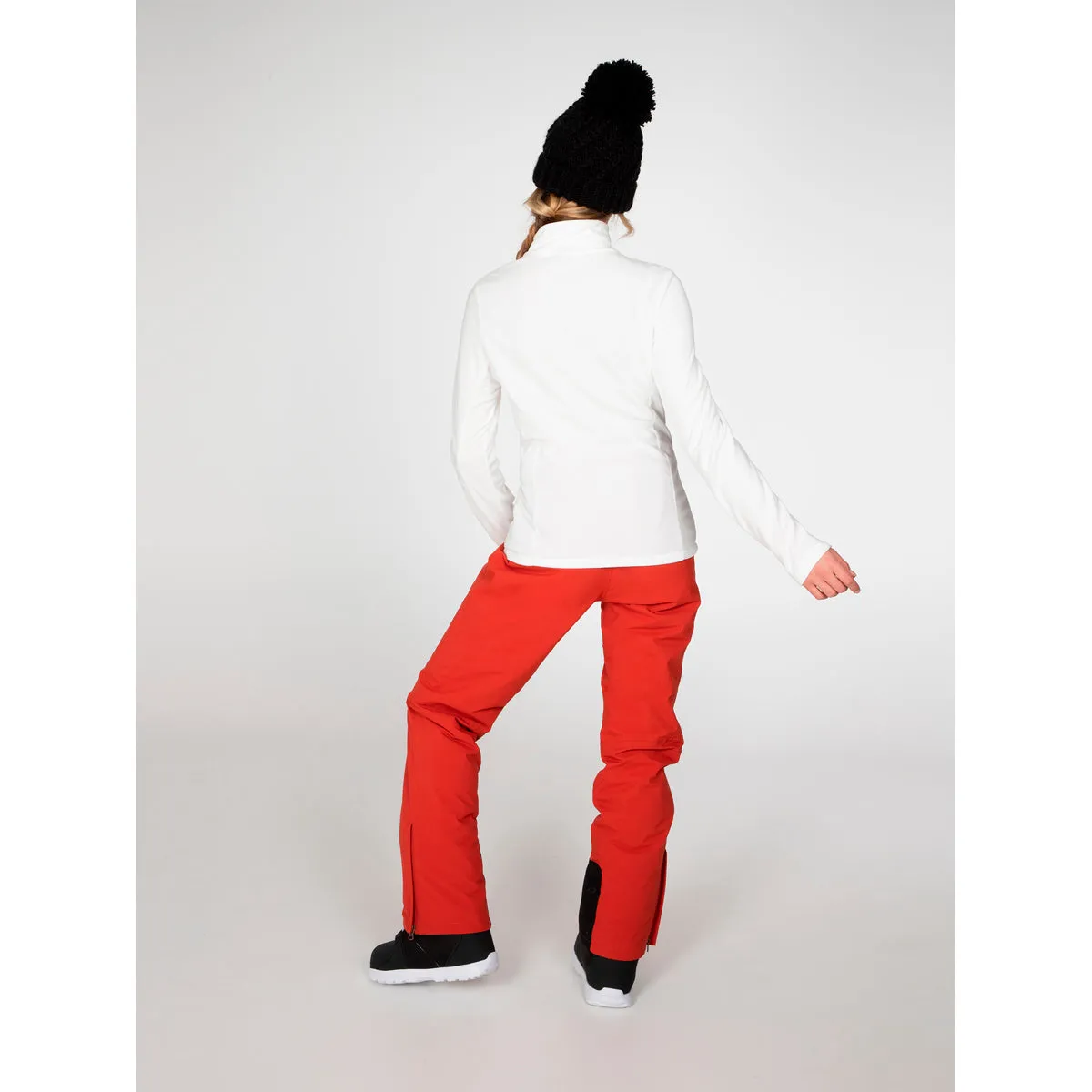 Polar Mujer Mutez 1/4 Zip Top Protest Blanco