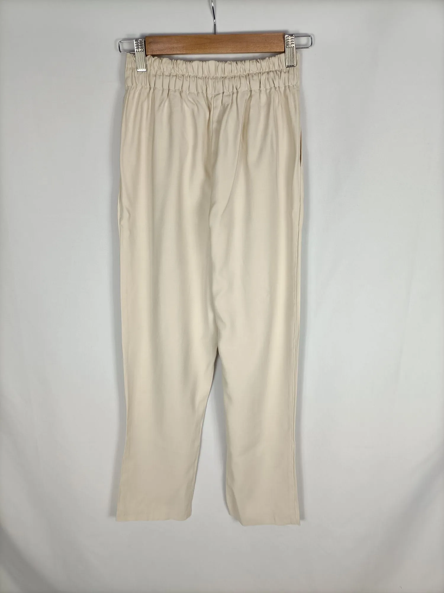 PRIMARK.Pantalón vestir beige T.34