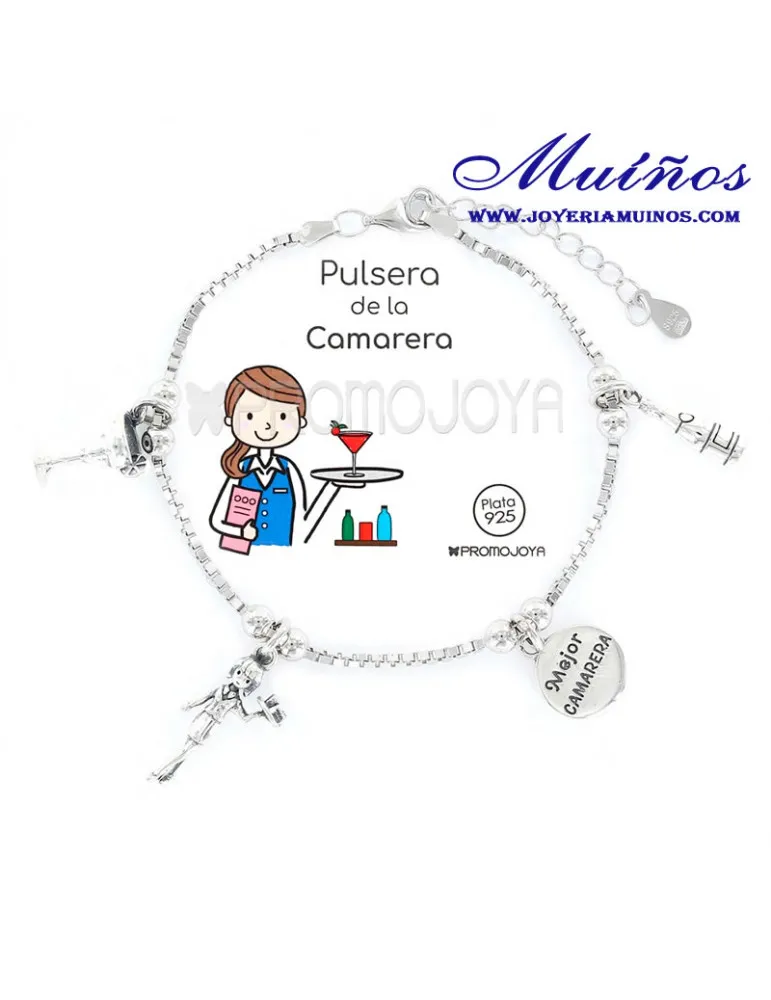 Pulsera de la Camareta plata eres lo más