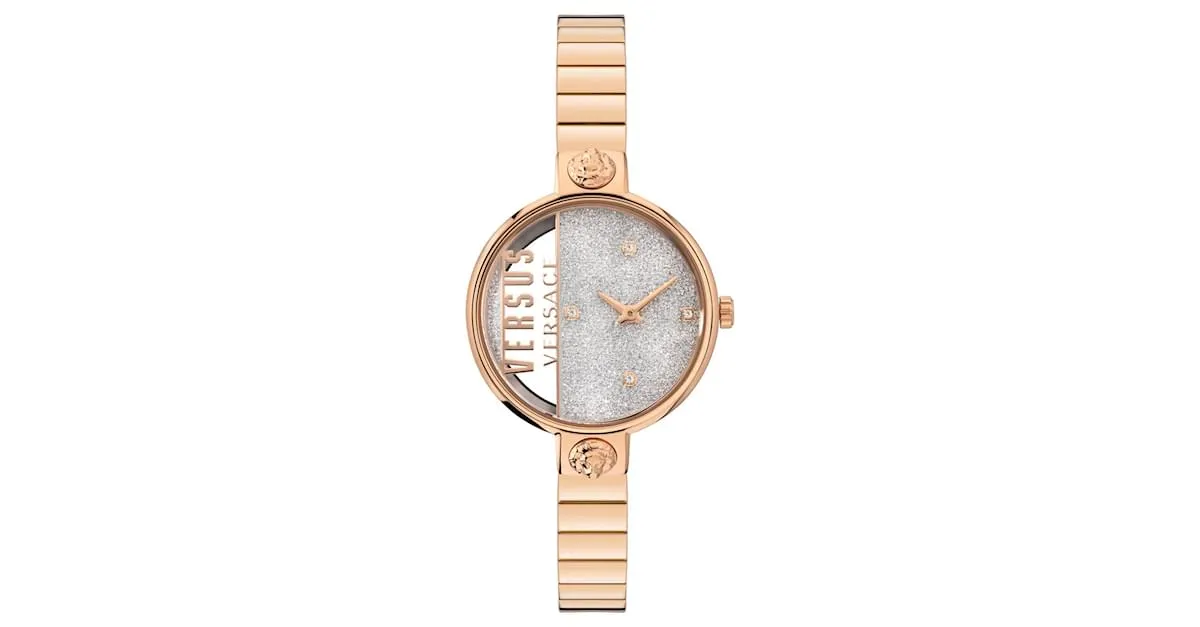 Reloj Versus Versace Rue De Noyez con purpurina Rosa 