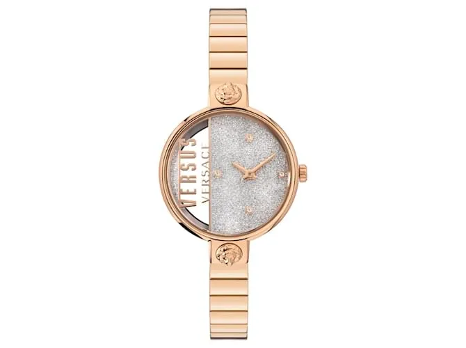 Reloj Versus Versace Rue De Noyez con purpurina Rosa 