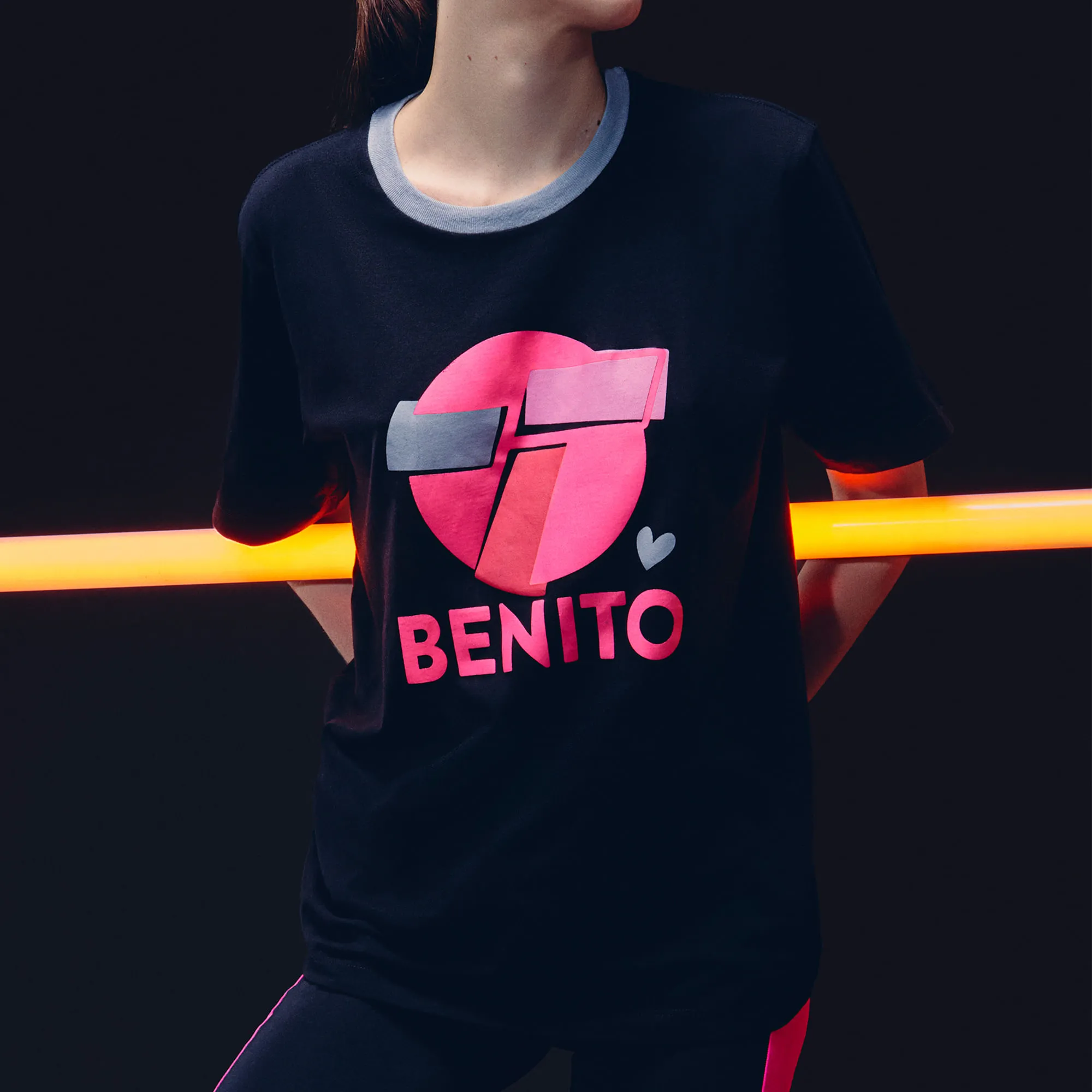 REMERA MUJER BOXY  TOPPER X BENITO