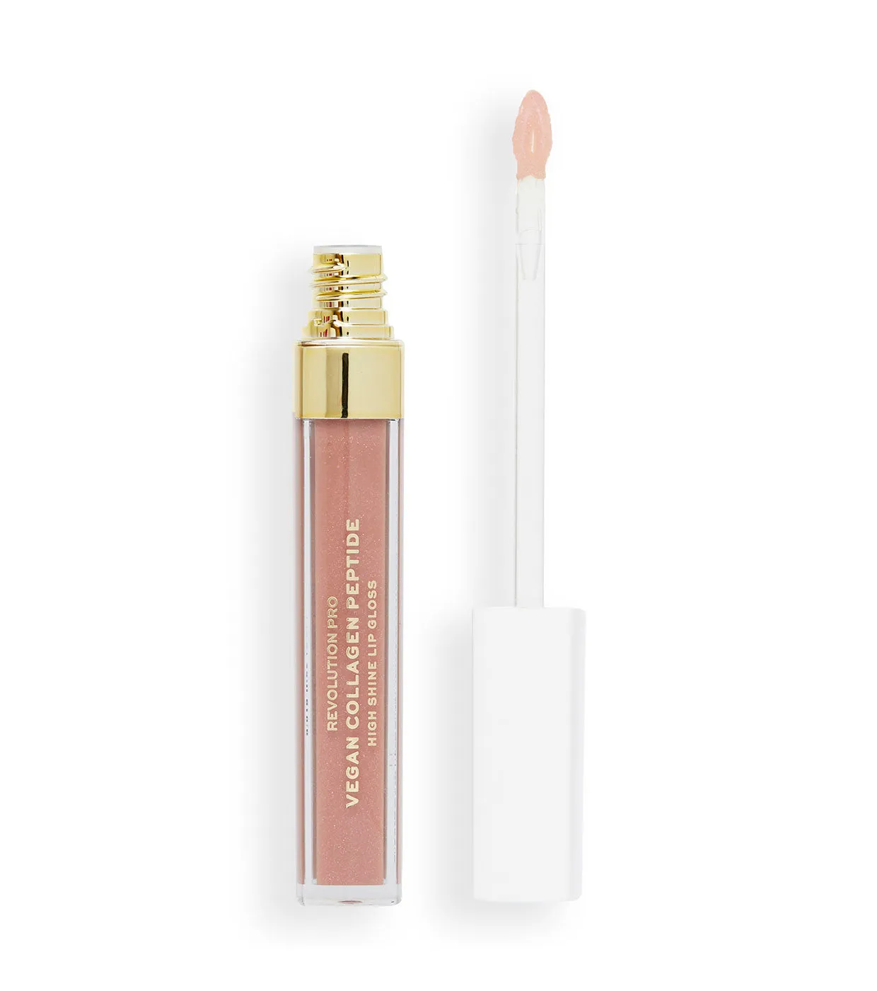 REVOLUTION PRO  BRILLO DE LABIOS VEGAN COLLAGEN PEPTIDE  CASHMERE