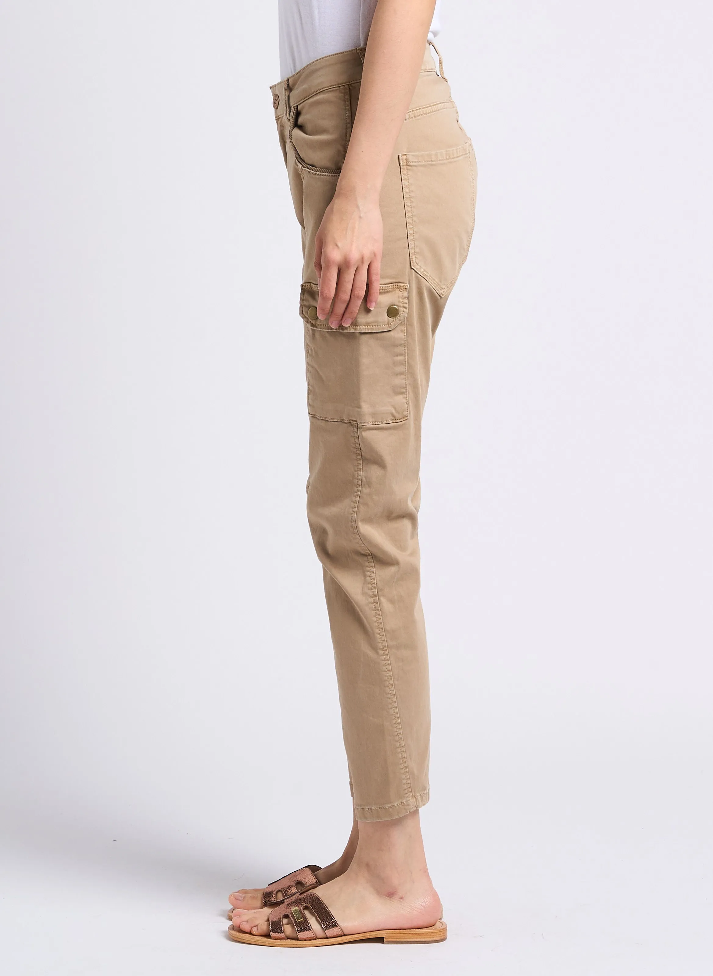 RIVERA  PANTALóN CARGO EN MARRON
