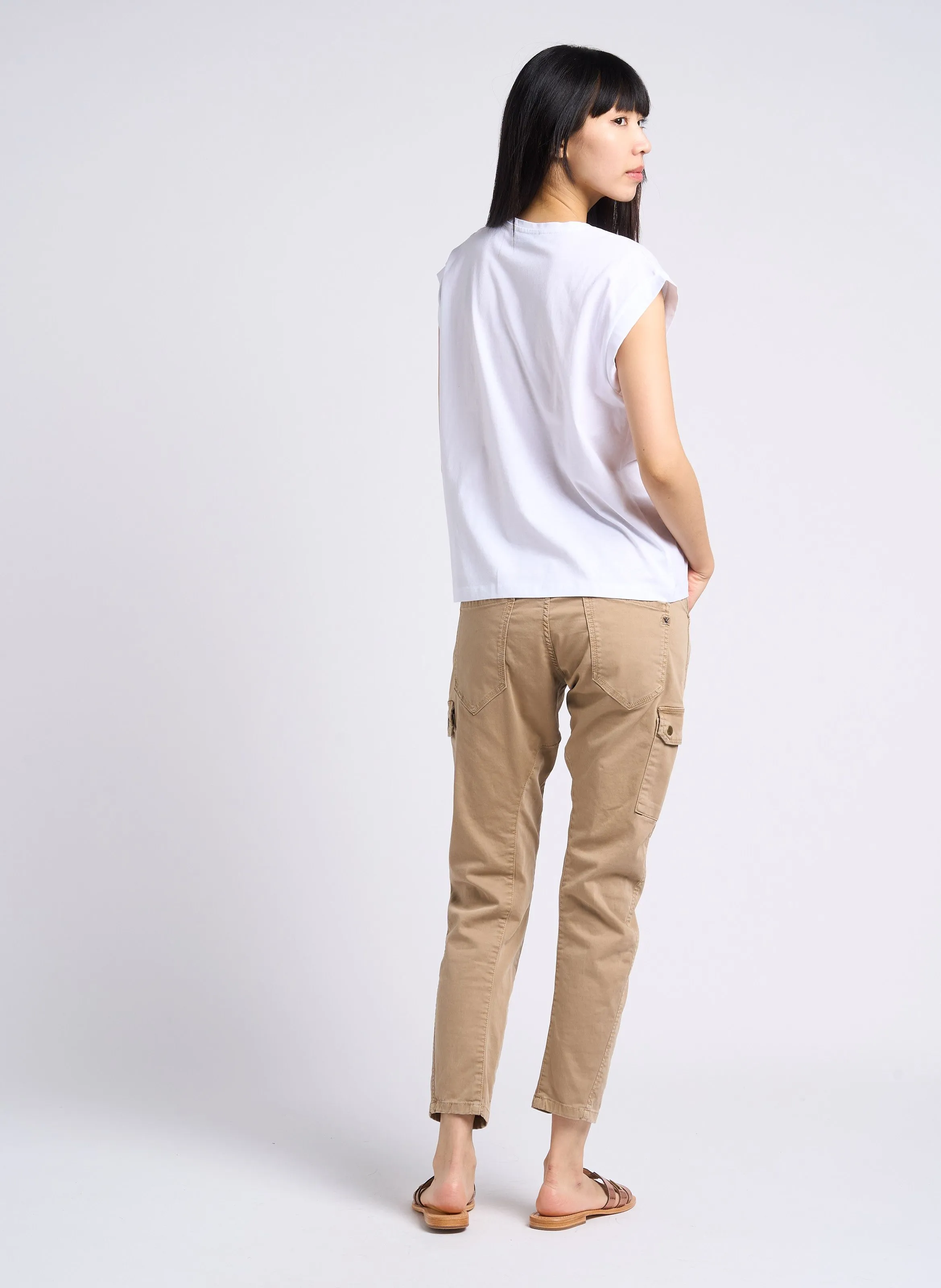 RIVERA  PANTALóN CARGO EN MARRON