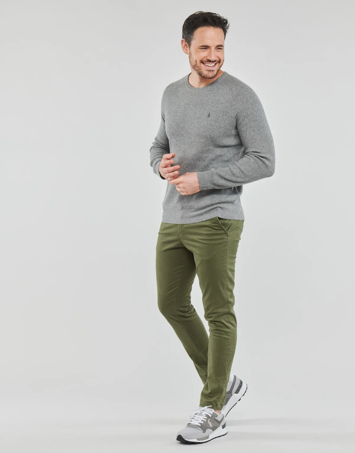 S224SV07BLS RIB CNLONG SLEEVEPULLOVER