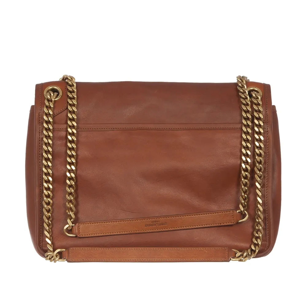 Saint Laurent Bolso Niki Mediano Marrón