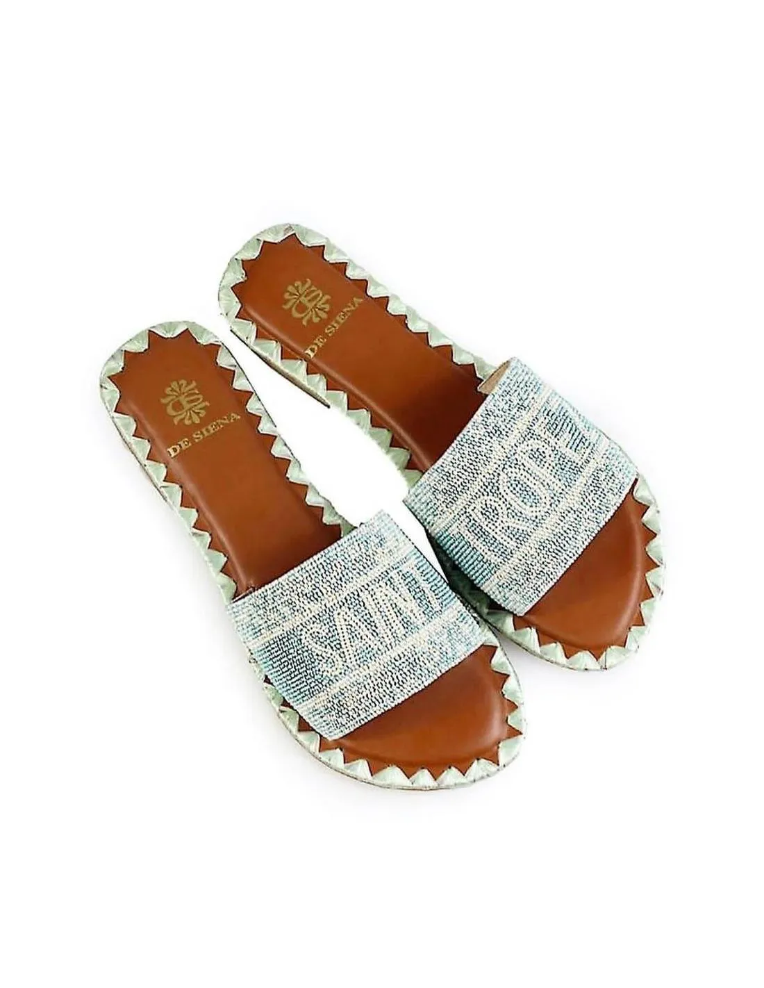 SANDALIA DE CUERO DE SIENA SAINT TROPEZ