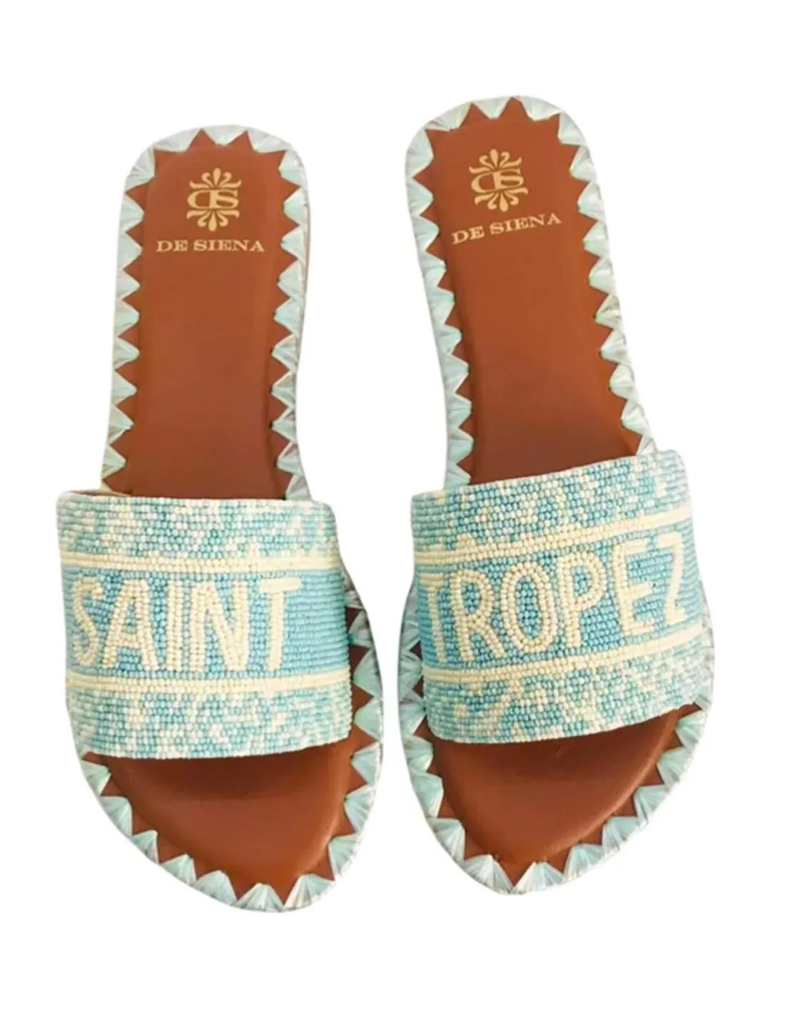 SANDALIA DE CUERO DE SIENA SAINT TROPEZ