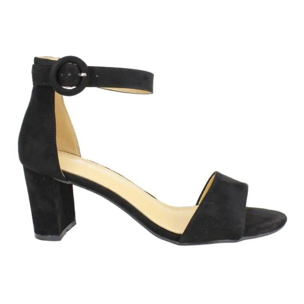 Sandalia Mujer New Walk Negro