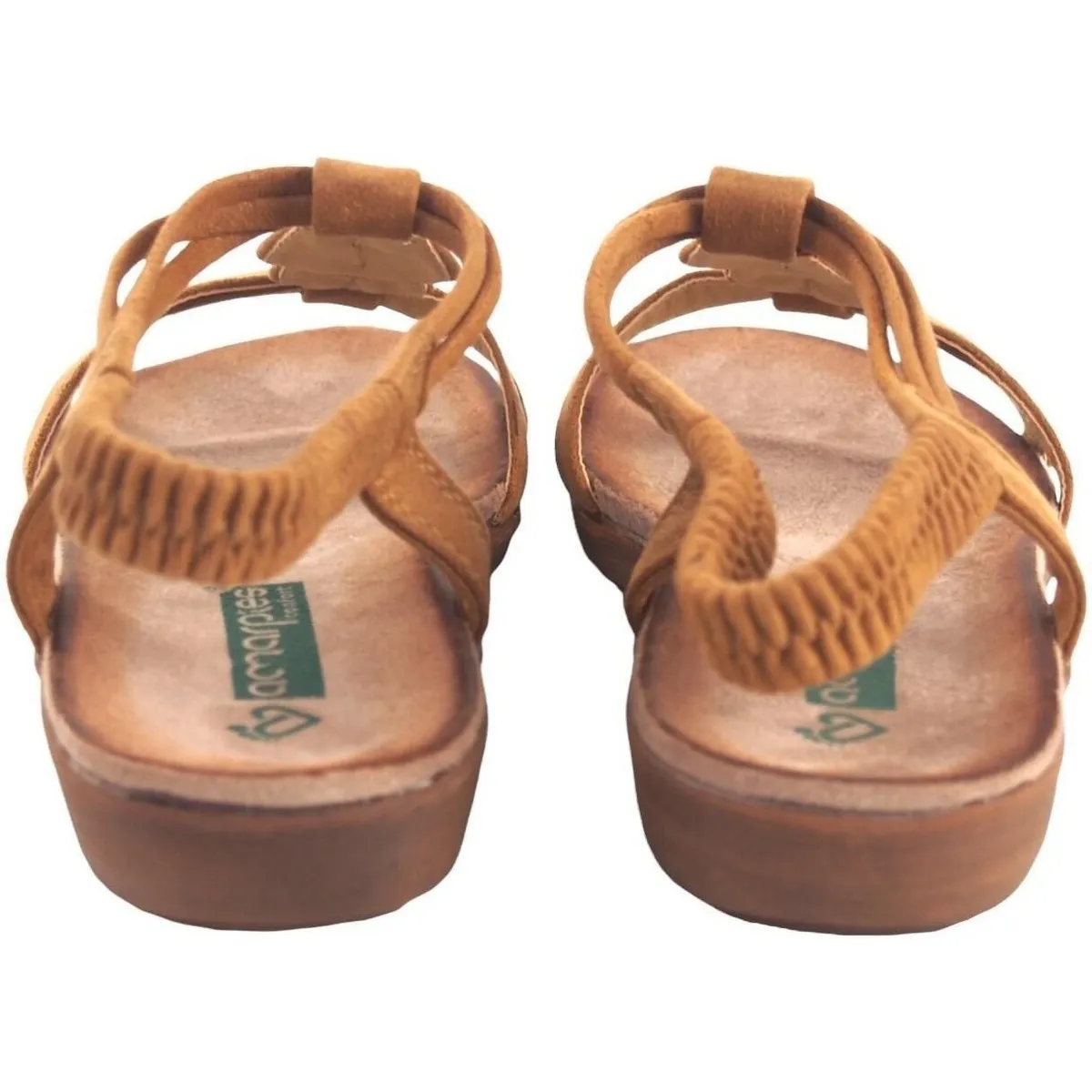 Sandalia señora  17064 abz cuero