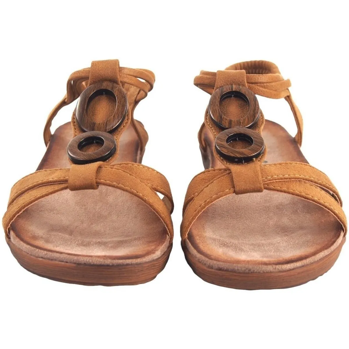 Sandalia señora  17064 abz cuero