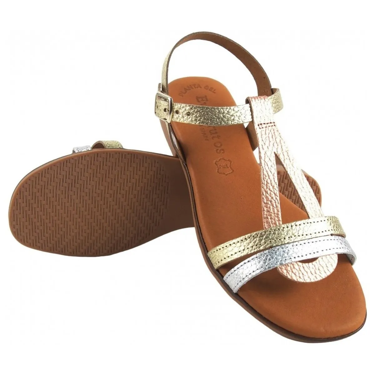 Sandalia señora  3082 oro