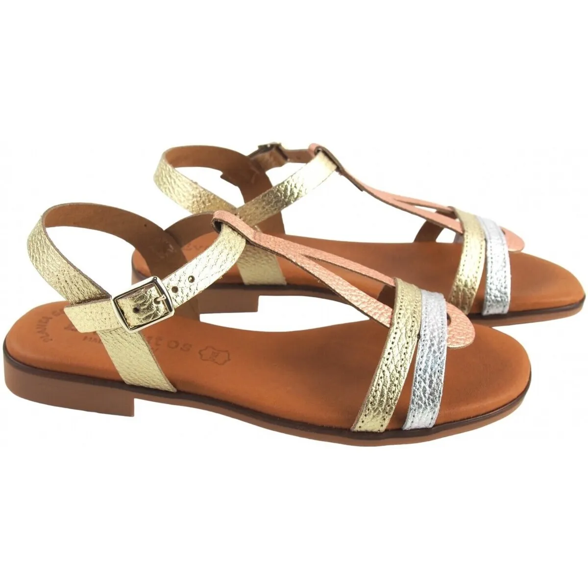 Sandalia señora  3082 oro