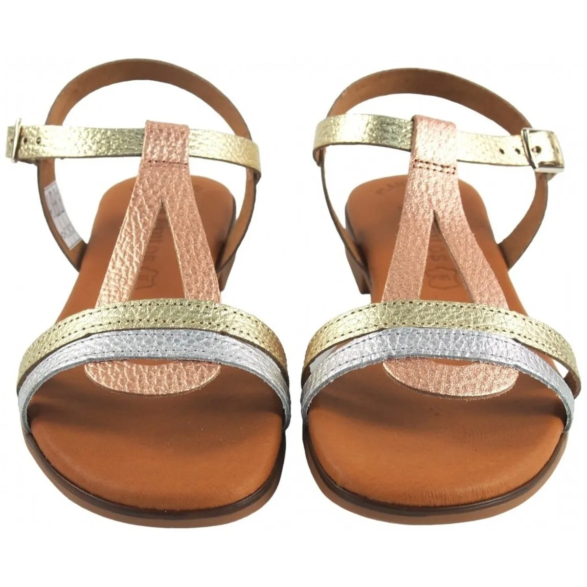 Sandalia señora  3082 oro