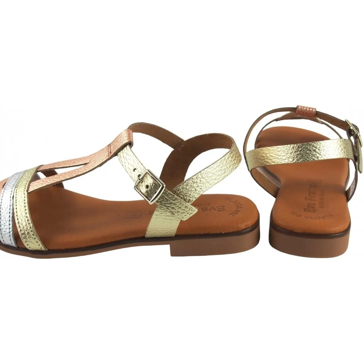 Sandalia señora  3082 oro