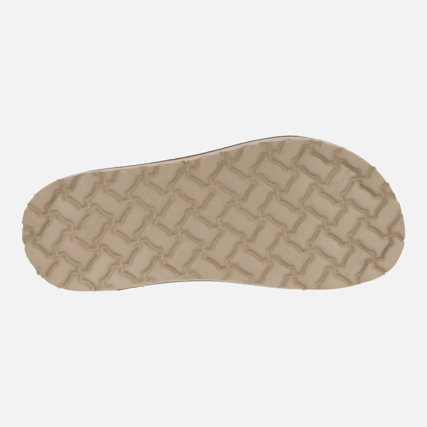 Sandalias de piel con plataforma y dos hebillas OCA 13