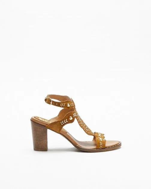 Sandalias de tacón alto Loft Ash 10 Camel