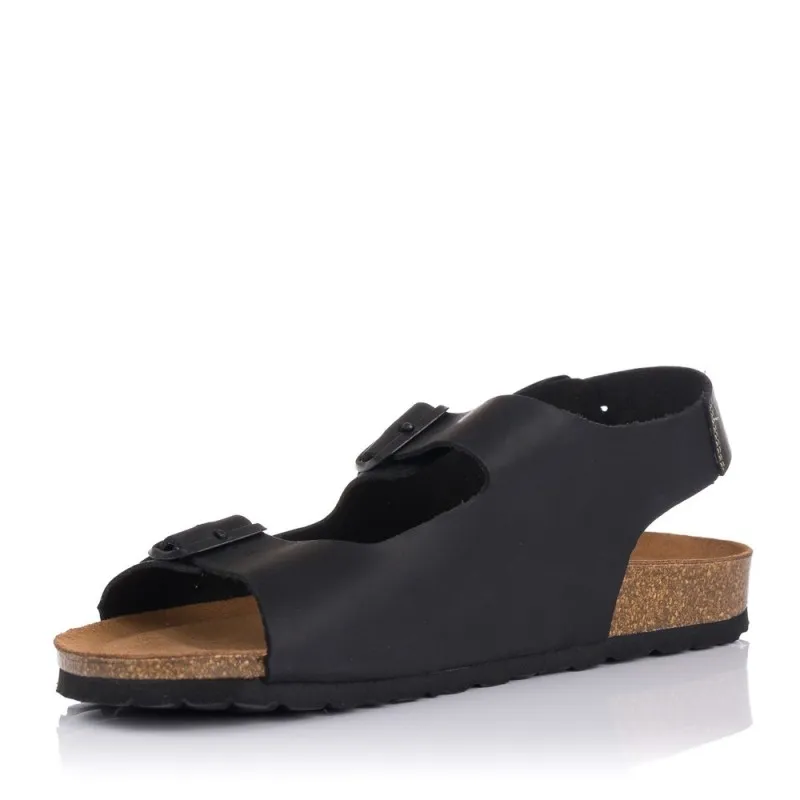 SANDALIAS INTERBIOS 9567 HOMBRE NEGRO