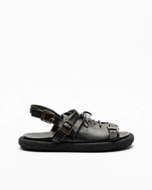 Sandalias Le Ruemarcel Yosai 2052 Negro