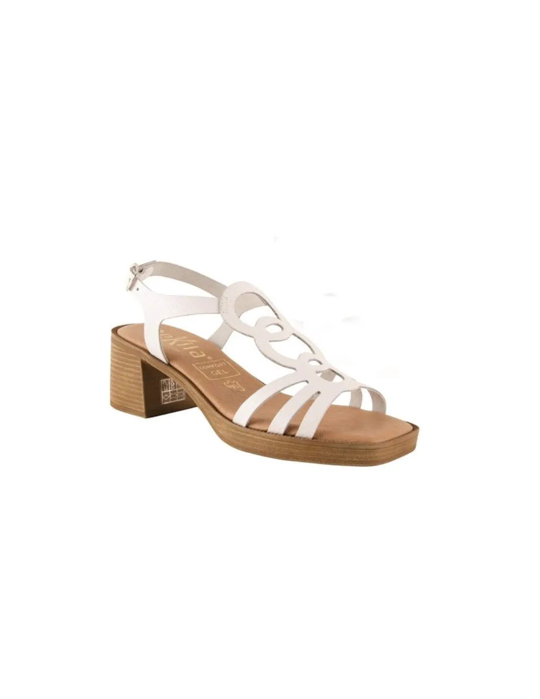 Sandalias Tacón Cómodas