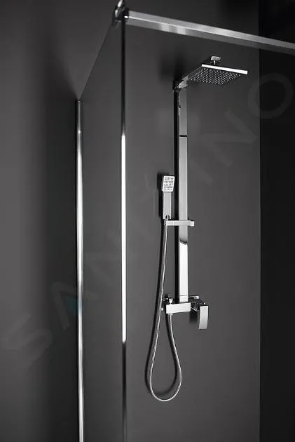SAPHO GINKO  CONJUNTO DE DUCHA 200 CON GRIFO, CROMO 110143