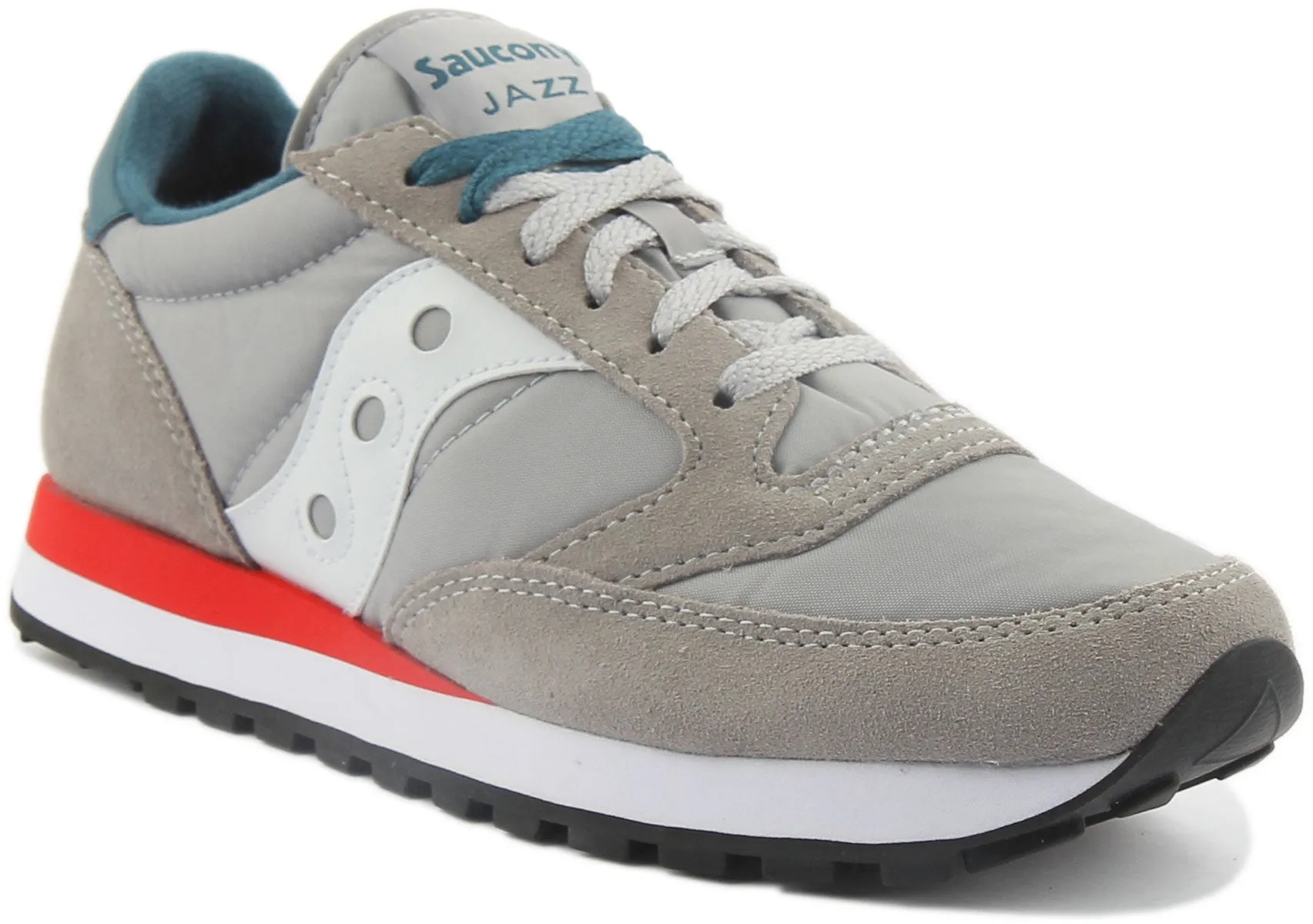 Saucony Jazz Original Zapatillas de deporte de nylon con cordones para hombre en verde