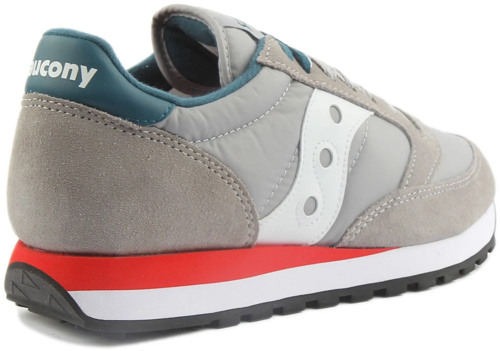 Saucony Jazz Original Zapatillas de deporte de nylon con cordones para hombre en verde