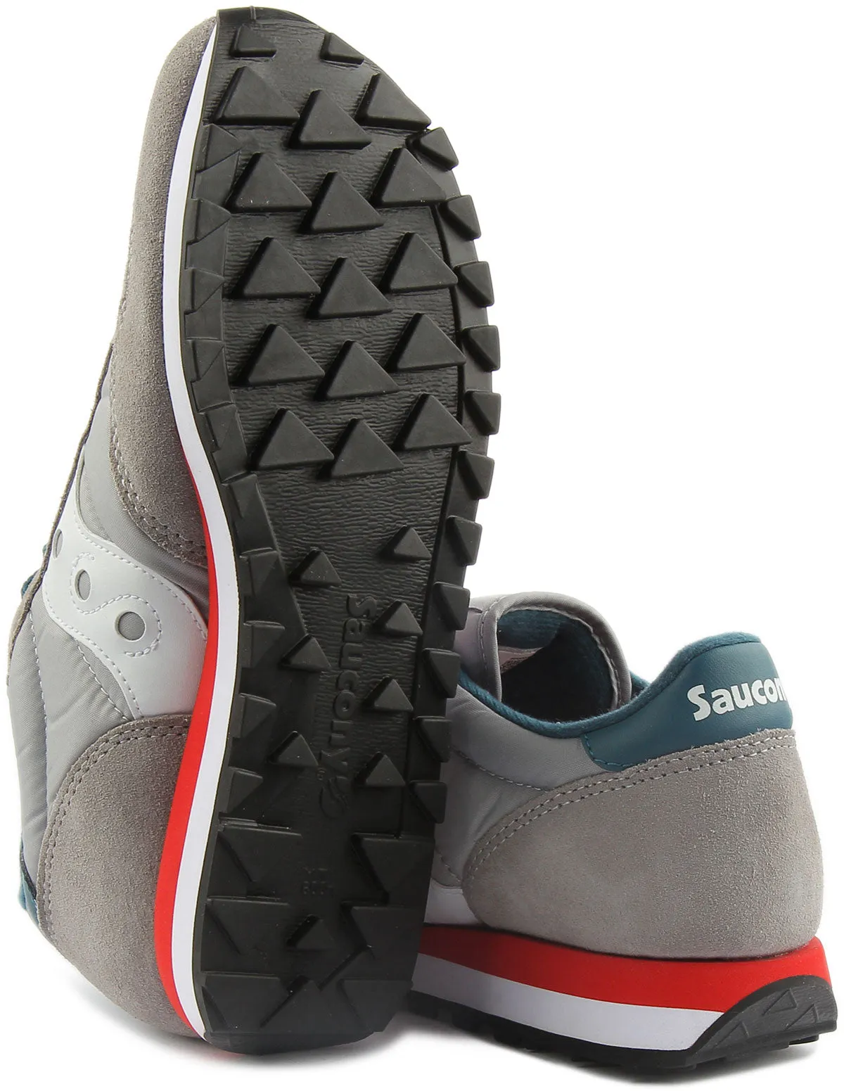 Saucony Jazz Original Zapatillas de deporte de nylon con cordones para hombre en verde