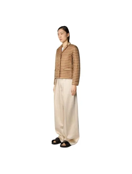 SAVE THE DUCK Chaqueta Iva Shirt Mujer Biscuit Beige