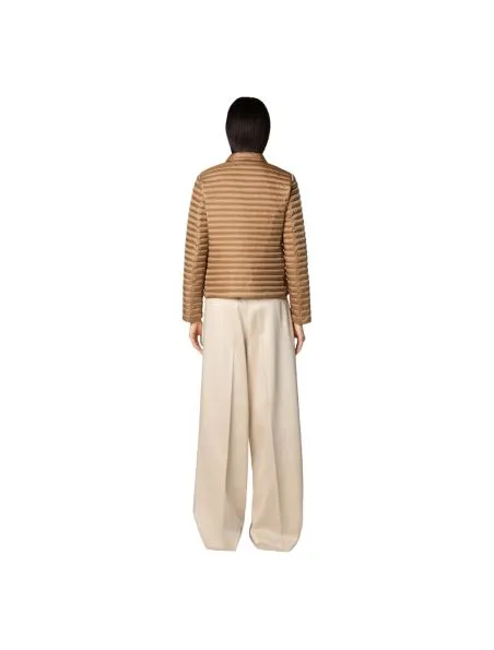 SAVE THE DUCK Chaqueta Iva Shirt Mujer Biscuit Beige